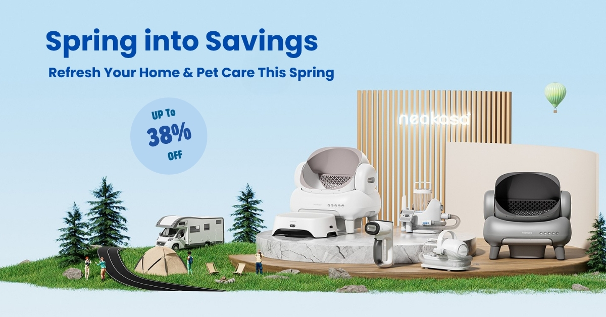 Neakasa Announces Spring Sale 2026 With Up to 38% Off Across Pet Care and Home Solutions