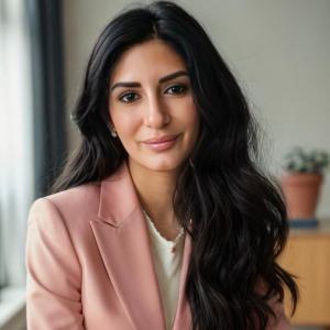 Headshot of Melisa Soydinc, co-author of "TGIM: Thank God It’s Monday."