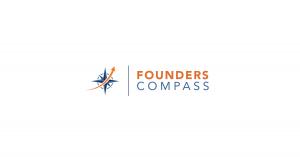 Founders Compass logo. Founders Compass is a decision-making program for founders, created by Phil Neil.