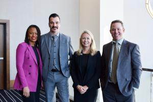 The leadership team at Northwestern Marketing Concepts, eager to develop the next generation of leaders through their Management Training Program.