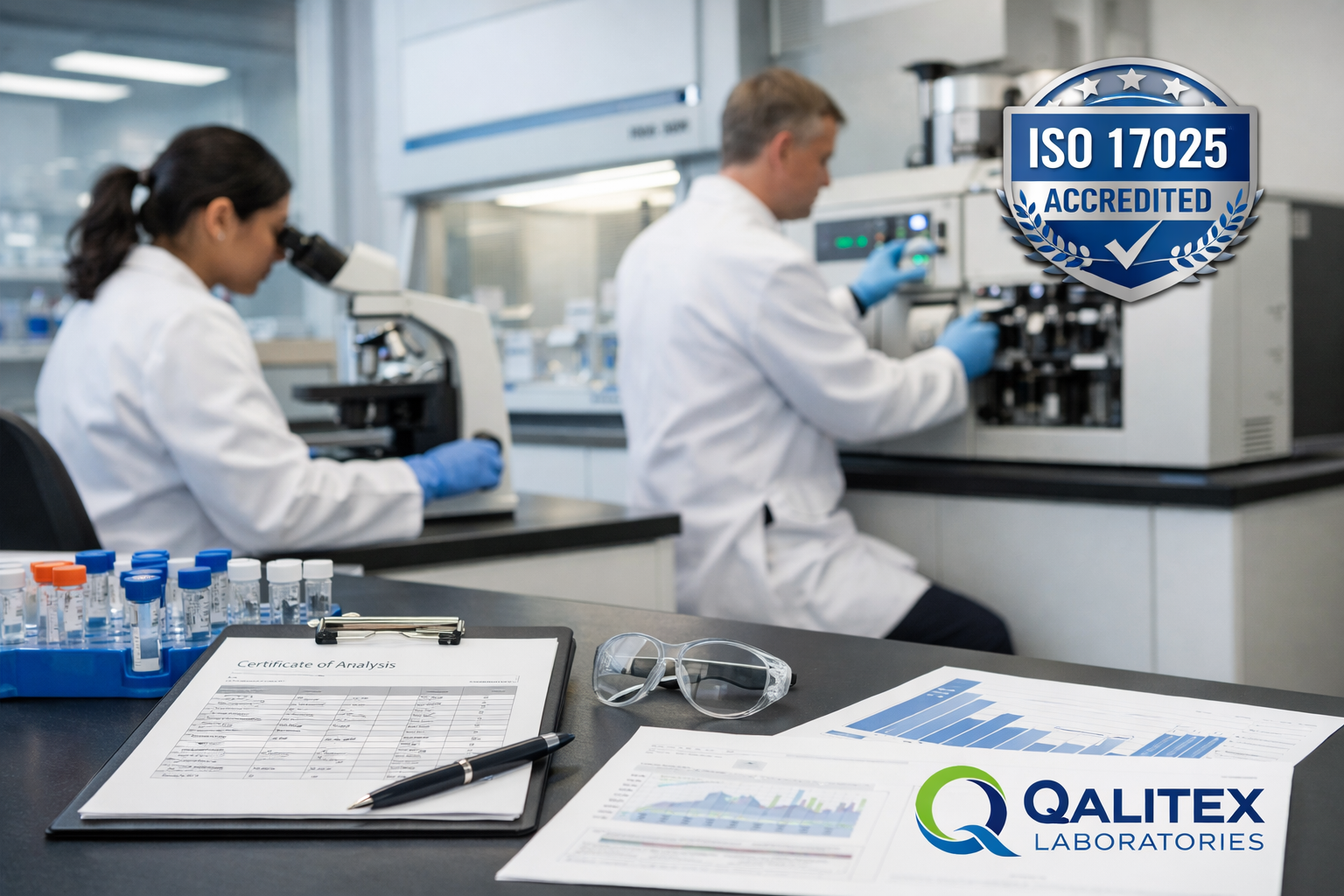 Qalitex Laboratories Releases ISO 17025 Accreditation Guide for Testing Labs