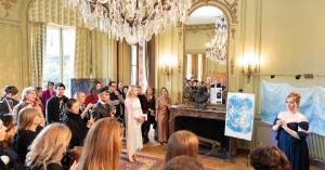 exhibition “L’atelier d’art. Rencontre des mondes.”