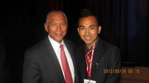 with Charles Bolden