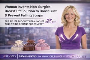 Bra strap discomfort remains a widely reported issue among women, with many citing shoulder pressure, skin irritation, and lack of support as ongoing concerns Woman smiling comfortably while wearing Bralief under clothing for all-day support