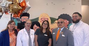 Stanton Optical Manteca Staff Celebrating Grand Opening Ceremony