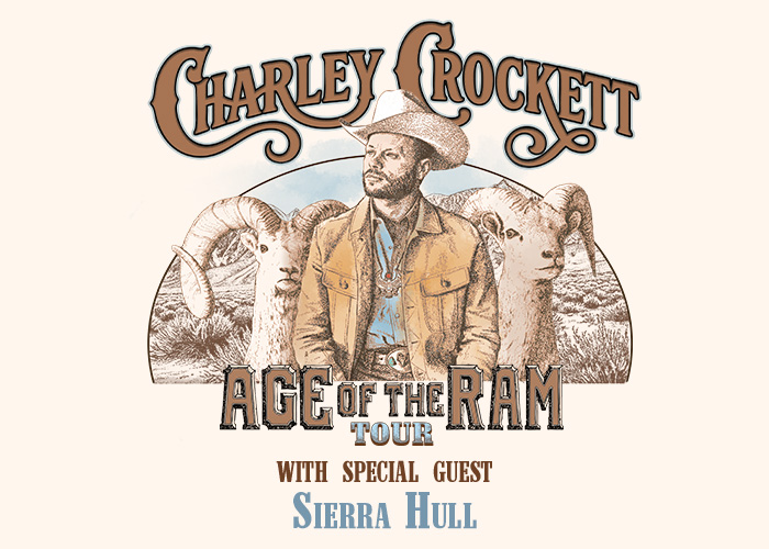 Charley Crockett- Age of The Ram Tour is coming to Rhythm City Casino Davenport, Iowa