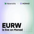 Newrails Launches MiCA-Compliant Euro Stablecoin EURW on Monad