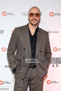 Stepan Misiurka at Elton John AIDS Foundation Academy Awards Viewing Party