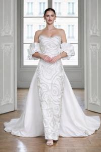 international fashion model Iuliia Bazhan (designer Nova Bella)