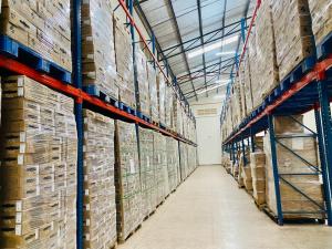 IEA warehouse in Uganda