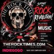 THE ROCK TIMES CELEBRATES 25,000 READERS AND 20 CONSECUTIVE ISSUES BY THROWING AN INDIEGOGO