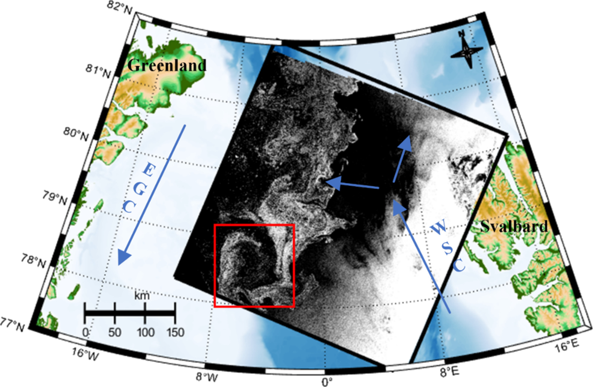 Satellite radar captures hidden dynamics of arctic eddies