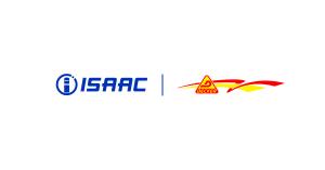 ISAAC and Decker Truck Line logos displayed together