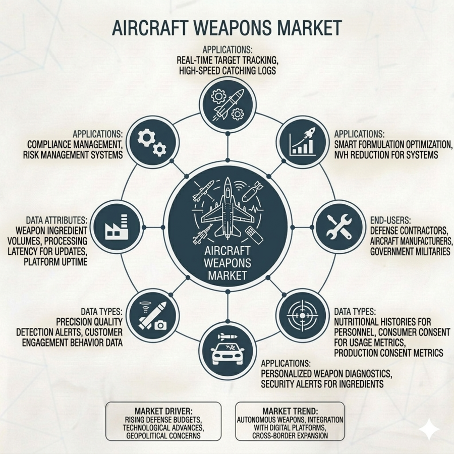 Precision and Power: Global Aircraft Weapons Market Set to Soar to USD 30.5 Billion by 2036