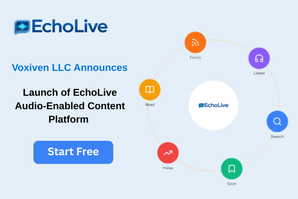 EchoLive Launches Free Read-It-Later App With Audio for Pocket and RSS Users