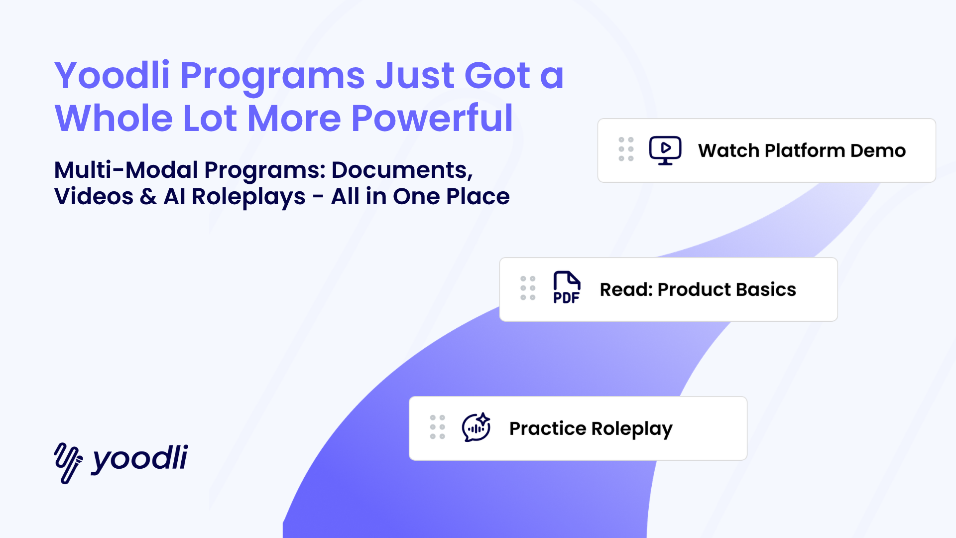 Yoodli Expands AI Roleplay Platform Into Complete Experiential Learning Environment With Multi-Modal Programs