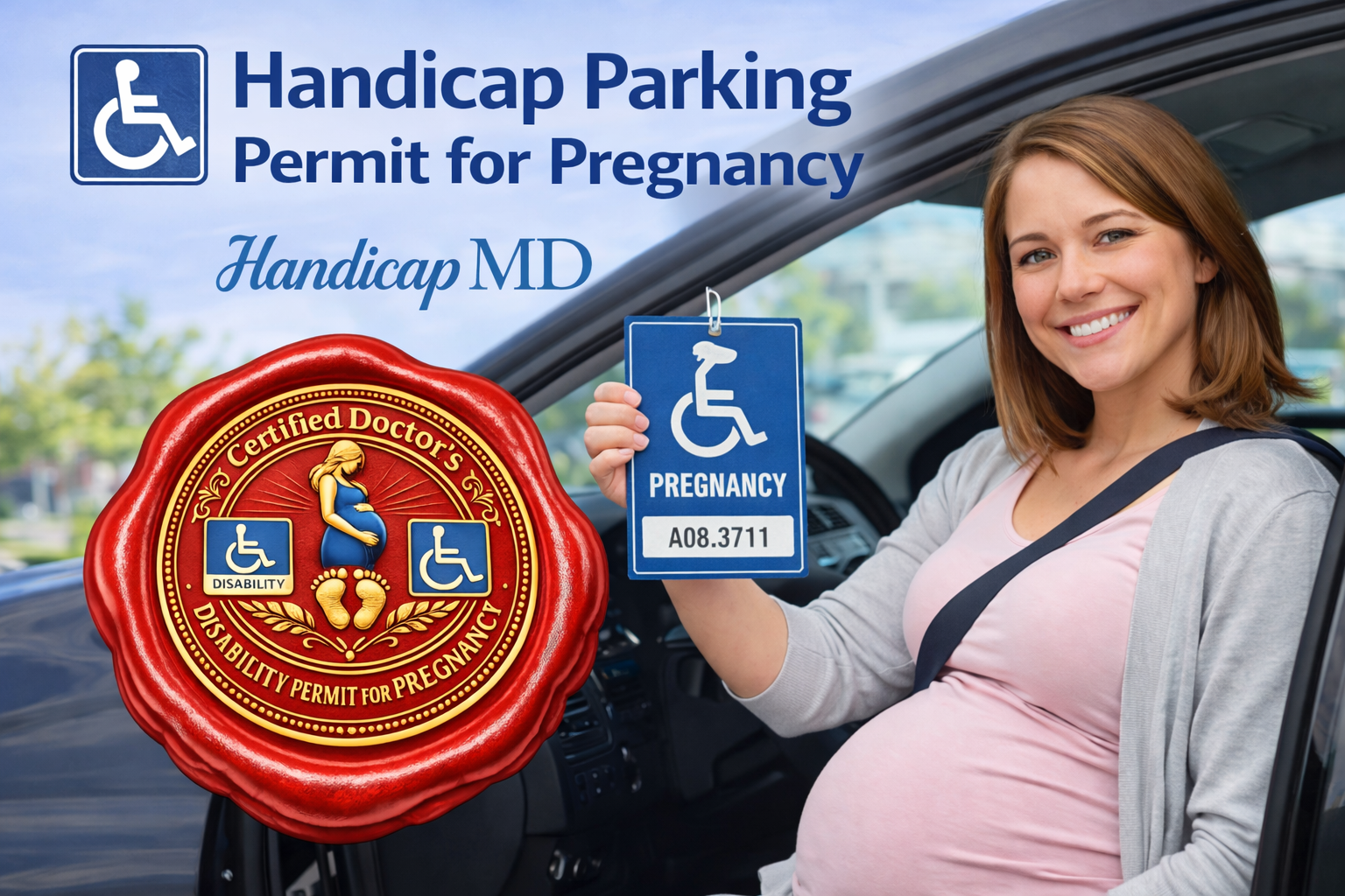 Handicap parking permit for pregnancy: HandicapMD launches national guide on disabled placards for pregnant women