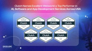 Excellent Webworld has secured recognition in multiple categories from Clutch, highlighting the company's strengths in AI, app and software development, backed by consistent client success and proven delivery in diverse markets in the US.
