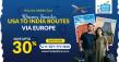 Travelers Gain More Options for USA to India Flights via Europe with FlyDealFare