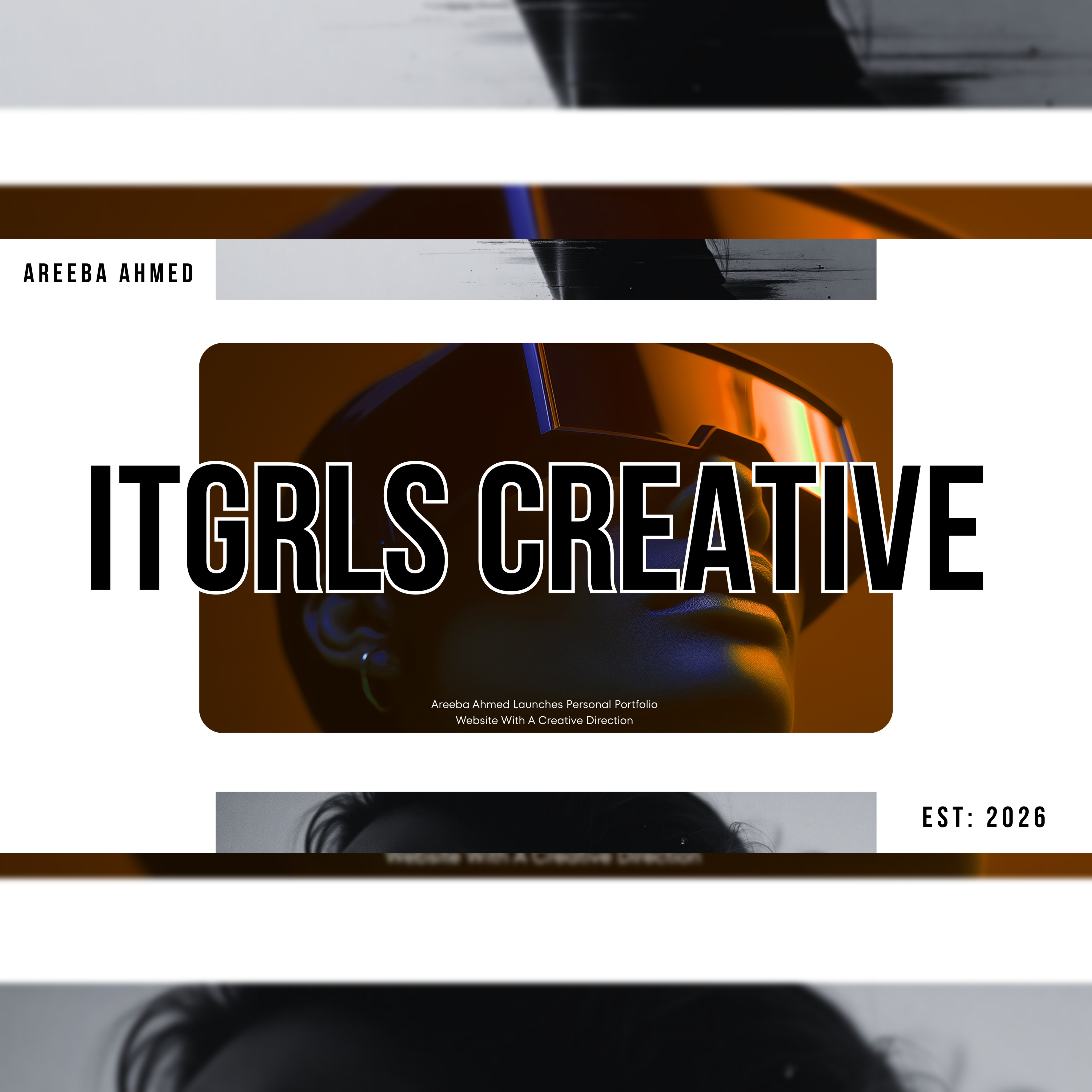 Areeba Ahmed Launches Personal Portfolio Website With A Creative Direction