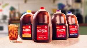 For more than a century, Luzianne® Tea has been synonymous with the art of Southern iced tea Luzianne's new gallon-sized jug is available in four varieties: sweet, unsweet, extra sweet, and zero sugar.