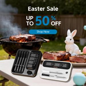 INKBIRD has introduced a series of discounts tied to the Easter holiday, with savings reaching up to 50 percent across select products INKBIRD Easter Sale 2026
