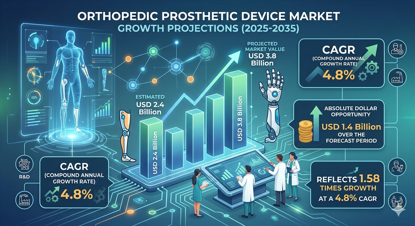 Global Orthopedic Prosthetics Market to Grow Steadily, Led by Zimmer Biomet, Össur, Stryker, Blatchford