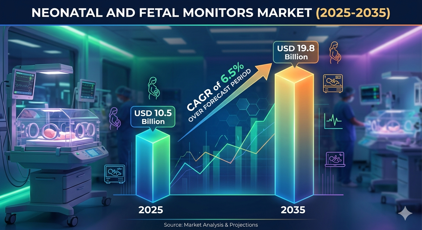 Neonatal & Fetal Monitors Market Grows with Philips, GE Healthcare, Medtronic Leading