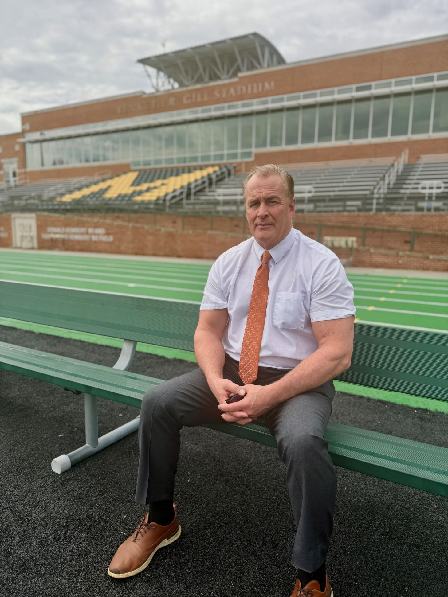 Cancer Survivor and Entrepreneur Tom Green, 60, Tackles McDaniel College Spring Football Training