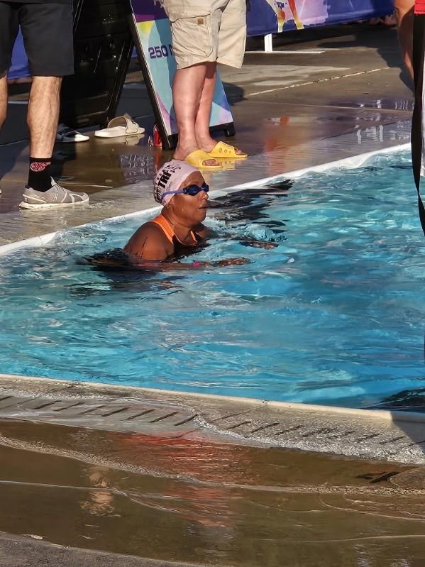 World Record: Michelle Houston Completes Sprint Triathlon After Surviving Two Brain Aneurysms