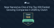 Near Named to Clutch 100 List of Fastest-Growing Companies for 2026