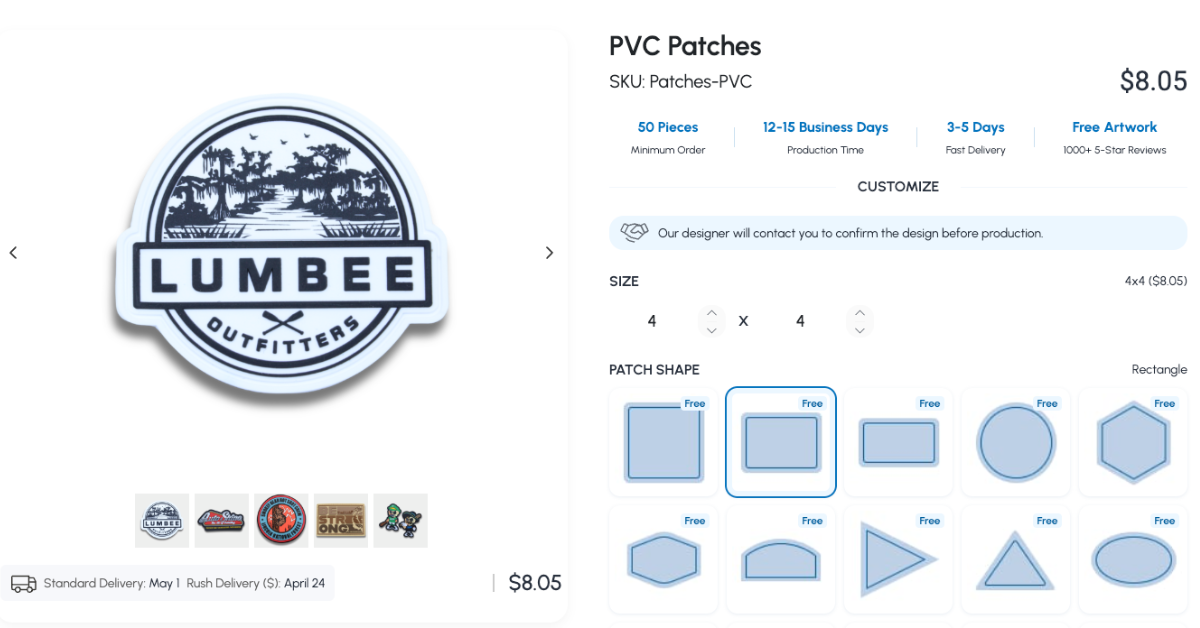 The Monterey Company Brings Direct Ecommerce Checkout to Custom Patch Ordering