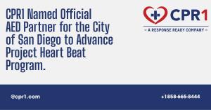 CPR1 Named Official AED Partner