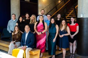 316 Strategy Group team photo at their Omaha office, award-winning Omaha marketing agency team