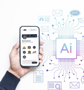 AI + Hand Logo