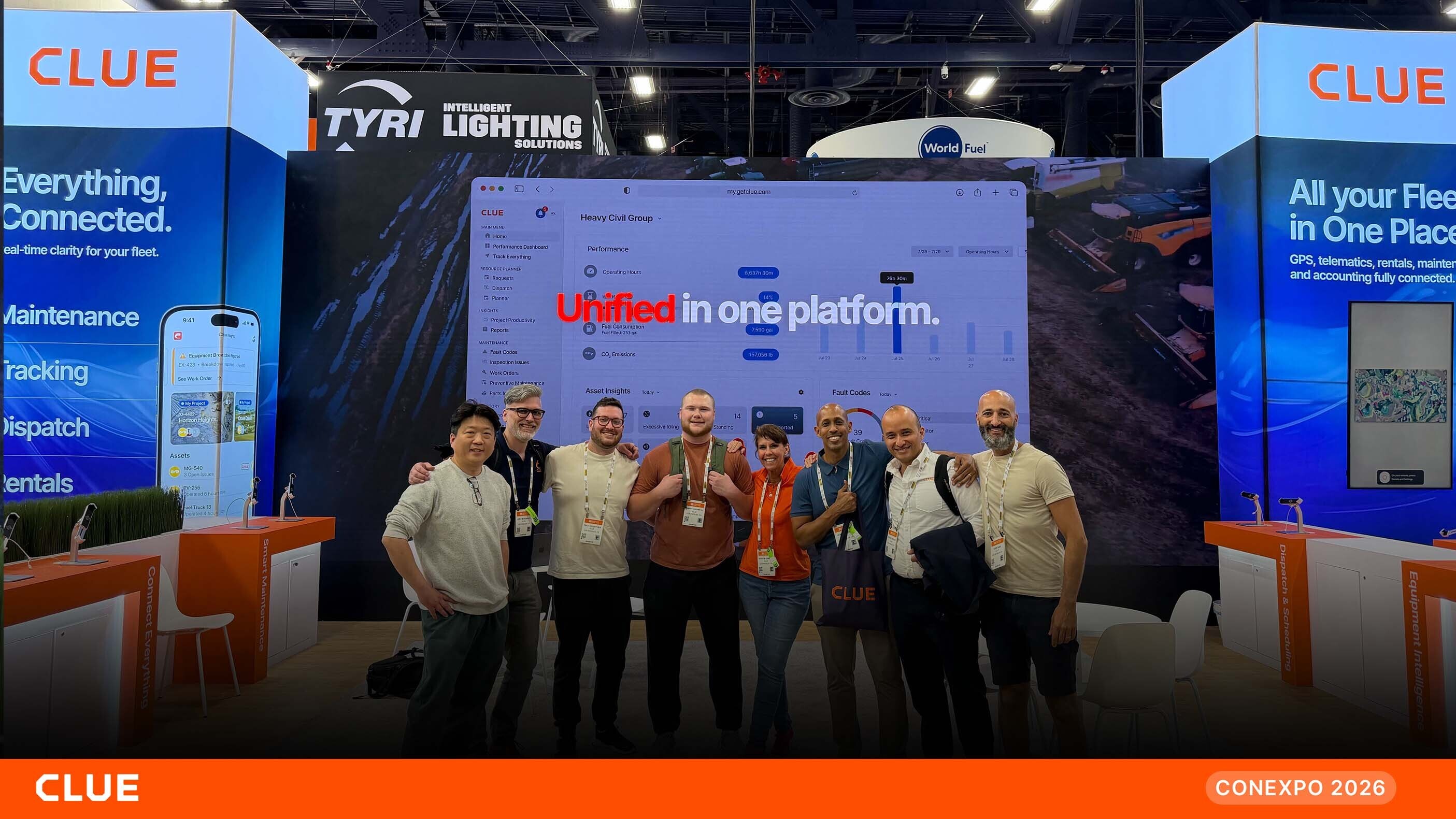 CLUE Showcases Connected Equipment Operations at CONEXPO-CON/AGG 2026