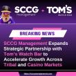 SCCG Management Expands Strategic Partnership with Tom’s Watch Bar to Accelerate Growth Across Tribal and Casino Markets