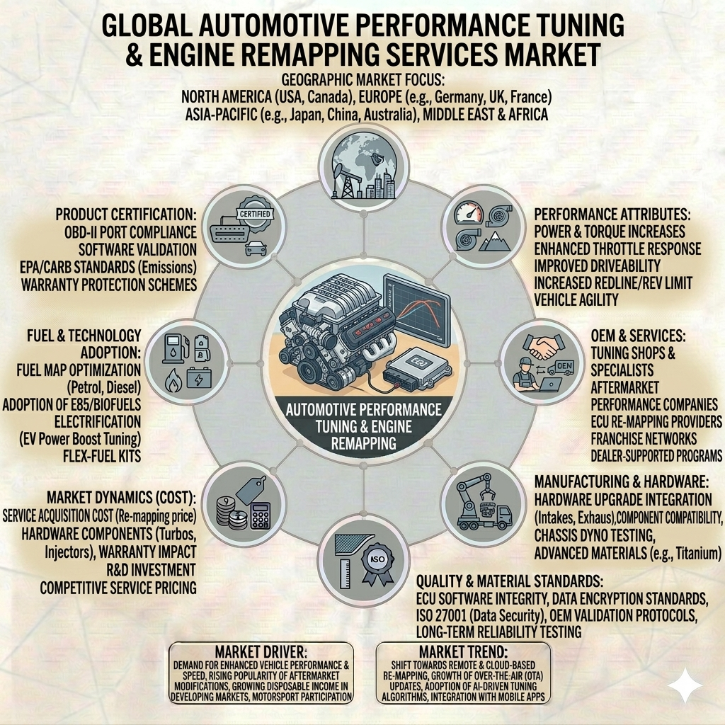 Unlocking the Potential: Global Automotive Performance Tuning Market to Reach USD 1.28 Billion by 2036