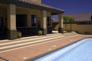 Poolside