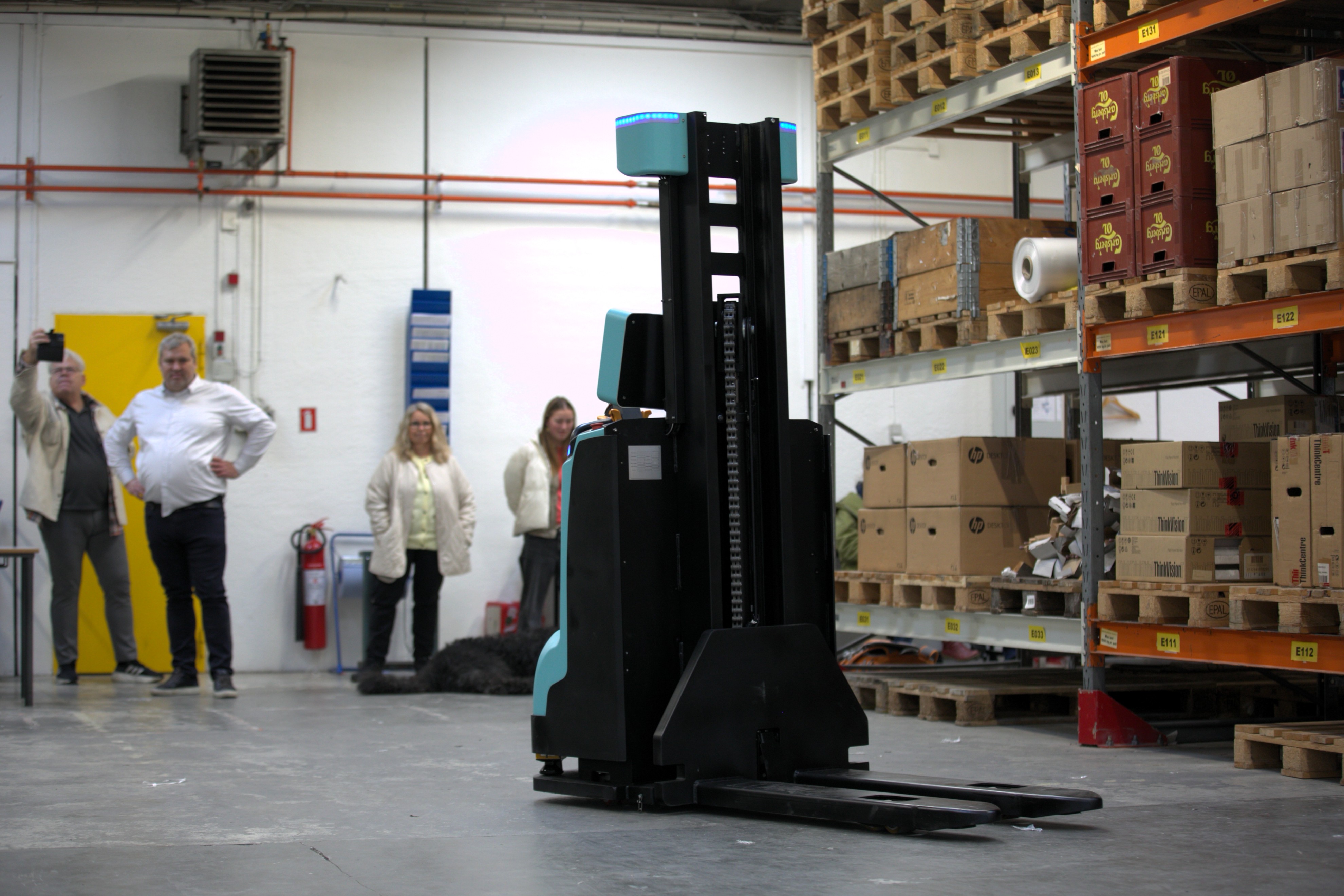 Smarter Warehouse Automation: The Mobile Robot Company Introduces J1600 Self-Driving Pallet Jack