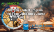 eHACCP.org Launches Complete Allergen Control Program Course Complete with Templates, Tools, & Real-World Application