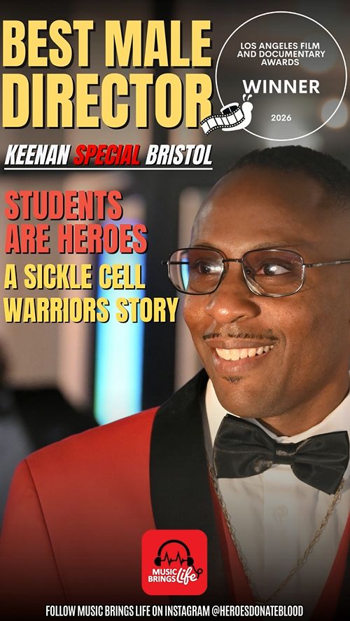 Music Brings Life Founder Keenan ‘Special’ Bristol Mobilizes Nation Ahead of Sickle Cell Awareness Month