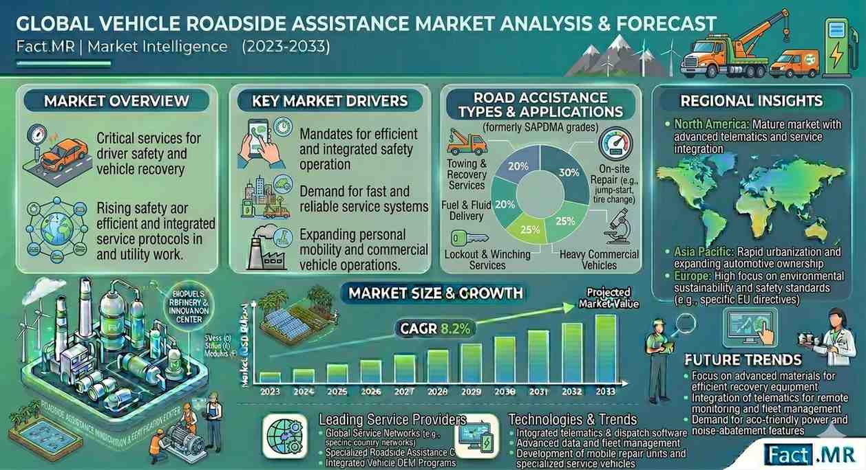 Global Vehicle Roadside Assistance Market Grows in Europe with Allianz Partners Strengthening Networks