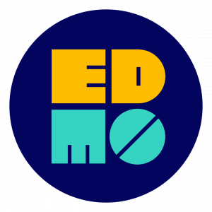 As screen time continues to rise among kids, and families look for ways to better connect with the world around them, EDMO leans into something increasingly rare: the science of play EDMO Logo