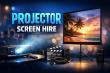 Projector Screen Hire Supports Flexible Event Setups Across Australian Venues