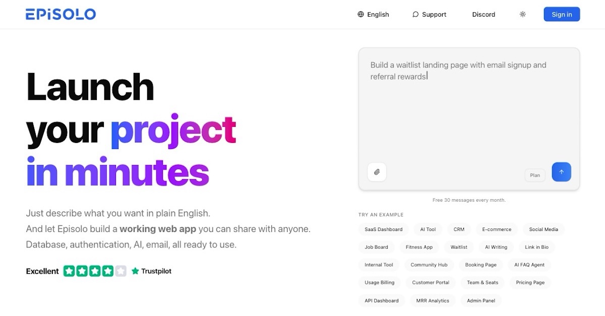 Episolo Launches AI App Builder for Revenue-Ready Web Apps