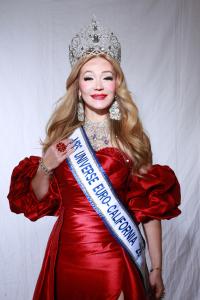 International soprano, model, and titleholder Monika Spruch will represent her title as Mrs Universe Europe California 2026 at the upcoming Mrs Universe pageant, to be held in Sri Lanka in October 2026 Monika Spruch, international soprano and Mrs Universe Europe California 2026, portrait image for press release