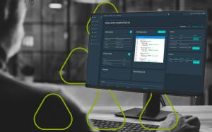 Interface de la plateforme Fundamentum affichant des données et paramètres de dispositifs IoT.