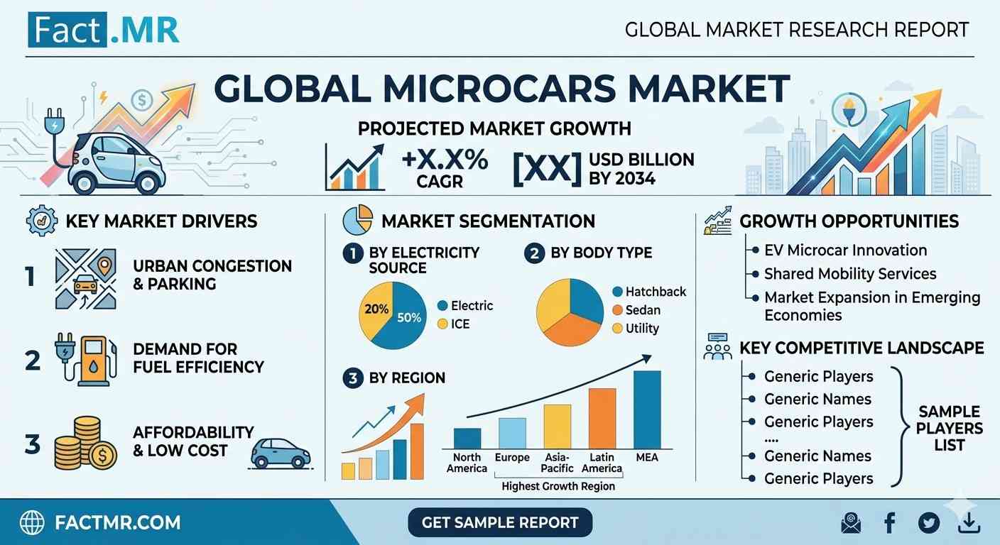 Global Microcars Market Gains in Europe with Renault and Stellantis Expanding Urban Mobility Solutions