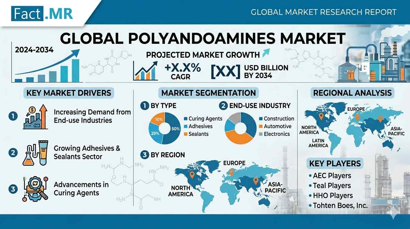 Global Polyamidoamines Market Dominated by Europe as BASF and Solvay Expand Specialty Chemical Production